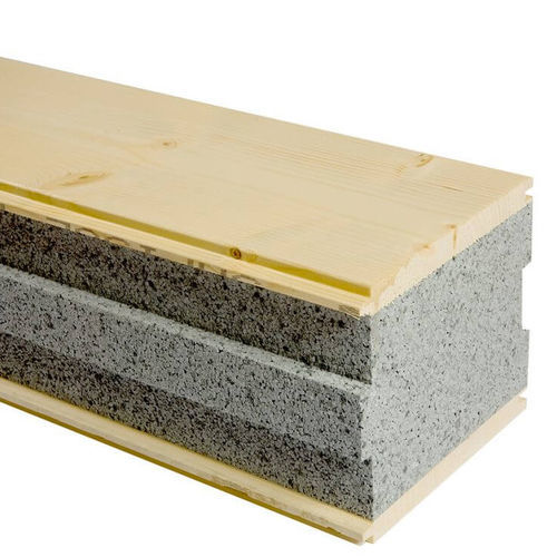 Sandwichpaneel für Fassaden - SAPISOL® SG 220 F  - SIMONIN - für Fußboden / für Decke / mit isolierender Holzdeckschicht