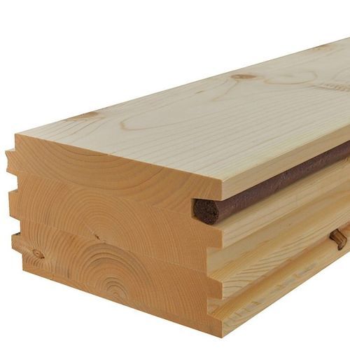 Brandschutz-Bohle - DALFEU® - SIMONIN - Holz / Brettschichtholz