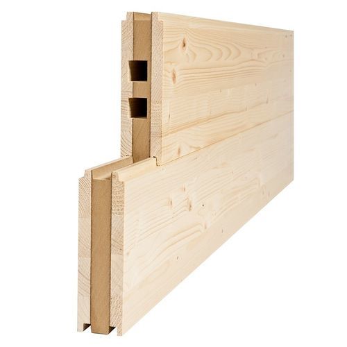 Sandwichpaneel für Trennwand - SAPISIN® - SIMONIN - für Fußboden / für Decke / mit isolierender Holzdeckschicht