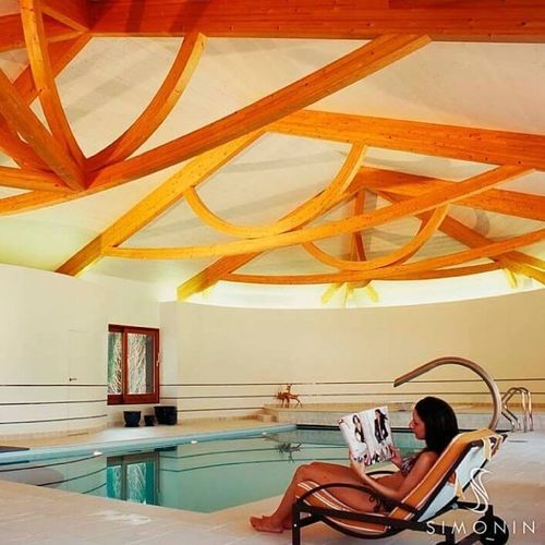 Sandwichpaneel für Wand - SAPILIÈGE®  - SIMONIN - für Fußboden / für Decke / mit isolierender Holzdeckschicht