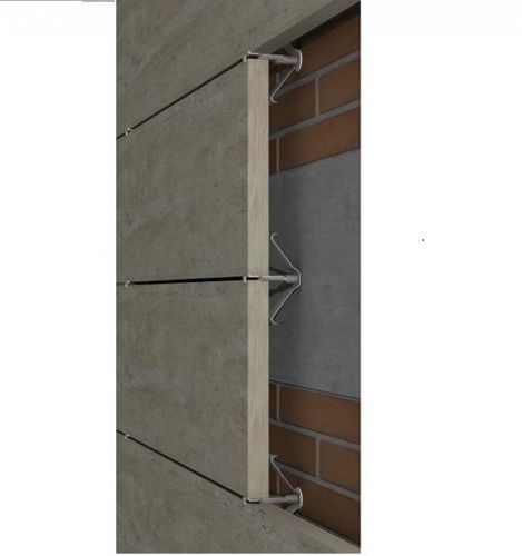 Metall-Befestigungssystem - GR-ESP-PI - SISTEMA MASA SL - Edelstahl / für hinterlüftete Fassade / für Fassadenverkleidung