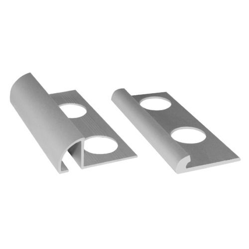 Aluminium-Übergangsprofil - ROUND JOLLY - STAMPLAST SRL - für Fliesen / für Außeneckprofil / Ortgang