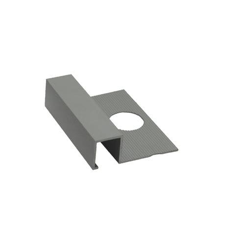 Aluminium-Abschlussprofil - NOR SQUARE JOLLY - STAMPLAST SRL - für Fliesen / Ortgang / Winkel