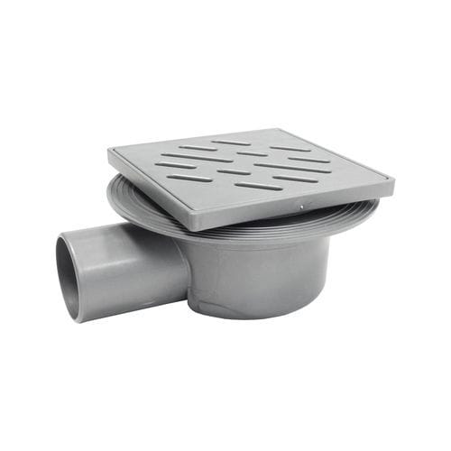 ABS-Bodenablauf - CH10TEL-01 - STAMPLAST SRL - für Duschen / Gitter / quadratisch