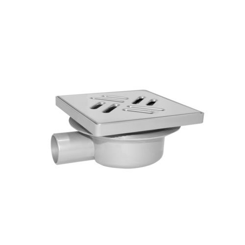 ABS-Bodenablauf - CH10TEL-02 - STAMPLAST SRL - Edelstahl / für Bad / Gitter