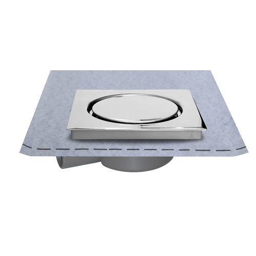 Edelstahl-Duschabfluss - CH15TEL-01AG  - STAMPLAST SRL - ABS