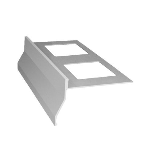 Aluminium-Abschlussprofil - PRBT55-0 - STAMPLAST SRL - für Außeneckprofil / Ortgang / Winkel