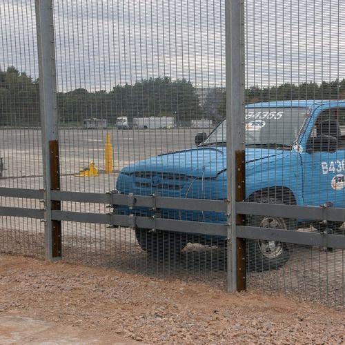 Maschendrahtzaun - HiSec Super  - ZAUN FENCING  - Industrie / für öffentliche Bereiche / galvanisiertem Stahl