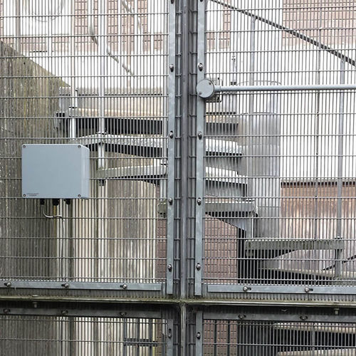 Zaun / geschweißter Maschendraht - ZAUN FENCING  - Aluminiumguss / Detektion