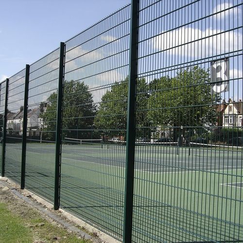 Maschendrahtzaun - Advantage Tennis Court - ZAUN FENCING  - für Sportplätze / pulverbeschichteter Stahl / Tennis