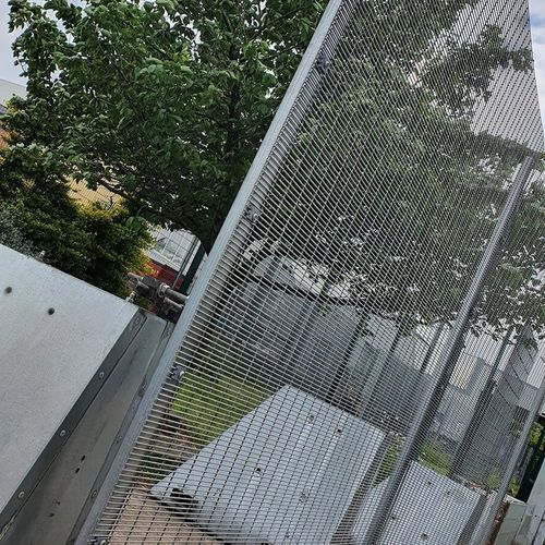 Maschendrahtzaun - RDS StrongHold S455-358 - ZAUN FENCING  - Industrie / galvanisiertem Stahl