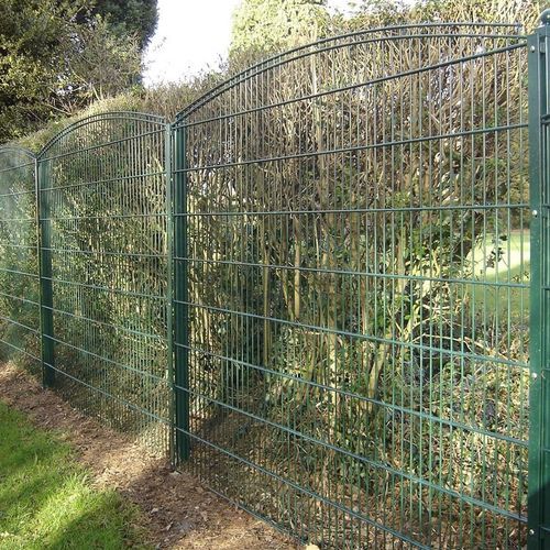 Maschendrahtzaun - Gemini Convex - ZAUN FENCING  - für Wohnhaus / zur beruflichen Nutzung / pulverbeschichteter Stahl
