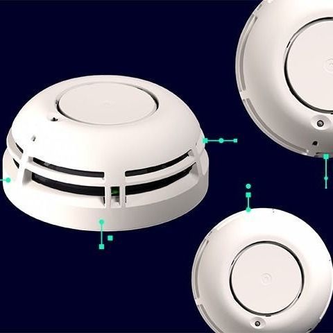 Infrarot-Rauchsensor - CERBERUS NOVA - SIEMENS Building Technology - mit Thermistor / optisch / für den Innenraum