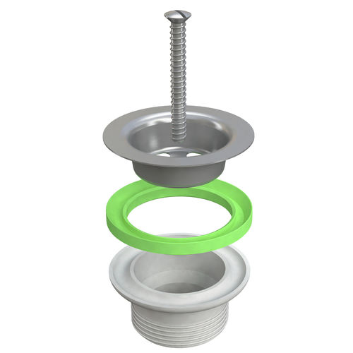 Edelstahl-Duschabfluss - 5964NC70B0 - BONOMINI S.R.L.