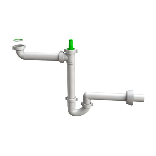 Syphon für Waschbecken / Kunststoff - SPACE CROSS 1630SP40B0 - BONOMINI S.R.L.