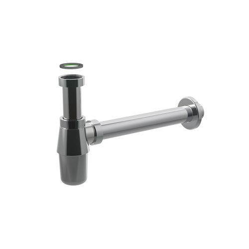Syphon für Waschbecken / Messing - 0560BR25K7 - BONOMINI S.R.L. - Edelstahl