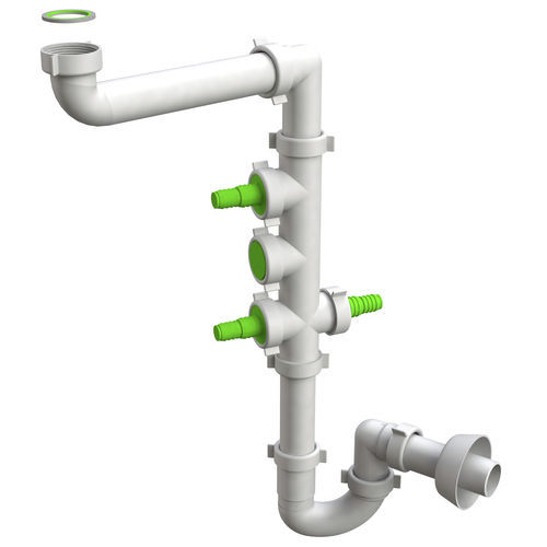 Syphon für Waschbecken / Polypropylen - SPACE 1 - BONOMINI S.R.L.