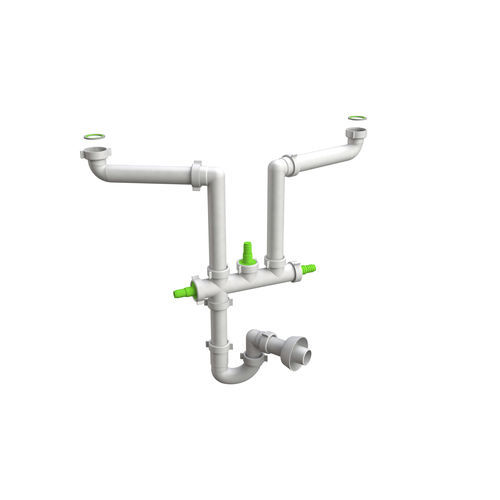 Syphon für Waschbecken / Polypropylen - SPACE 2 - BONOMINI S.R.L.