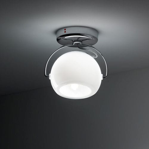 Moderne Deckenleuchte - BELUGA D57 - FABBIAN ILLUMINAZIONE - rund / Glas / Metall