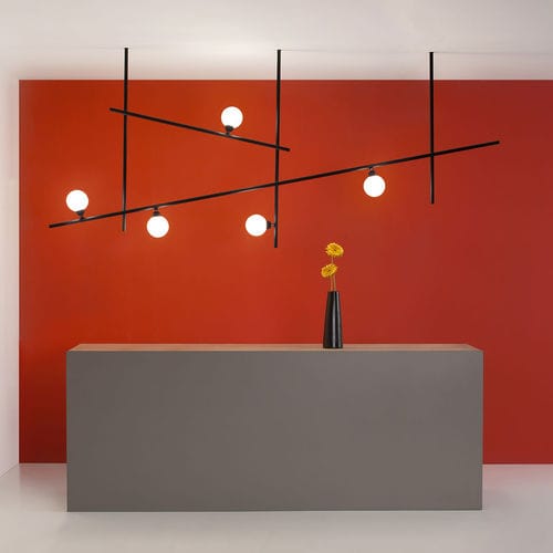 Moderne Deckenleuchte - FREELINE F44 - FABBIAN ILLUMINAZIONE - linear / Aluminium / LED