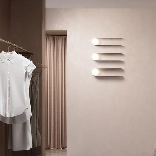 Wandleuchte / minimalistisches Design - COMET F67  - FABBIAN ILLUMINAZIONE - für den Innenraum / geblasenes Glas / Aluminium