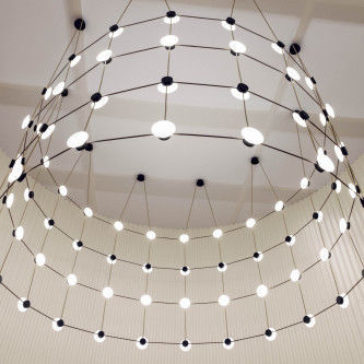 Moderne Deckenleuchte - POSILLIPO F75 - FABBIAN ILLUMINAZIONE - kreisförmig / Metall / LED