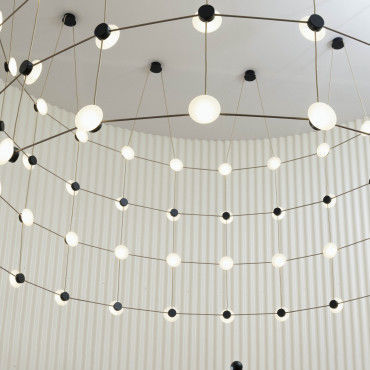 Moderne Deckenleuchte - POSILLIPO F75 - FABBIAN ILLUMINAZIONE - rund / LED / dimmbar