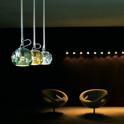 Hängelampe - BELUGA COLOUR D57 - FABBIAN ILLUMINAZIONE - Metall / Kristall / modern