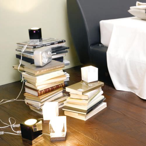 Tischlampe - CUBETTO D28 - FABBIAN ILLUMINAZIONE - Metall / Glas / modern