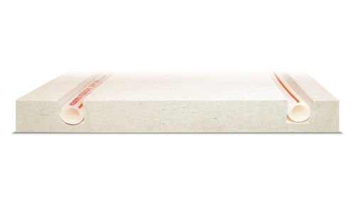 Thermoisolierung - ZEROMAX  - Eurotherm AG - Polystyrolschaum / rohrförmig / für Boden