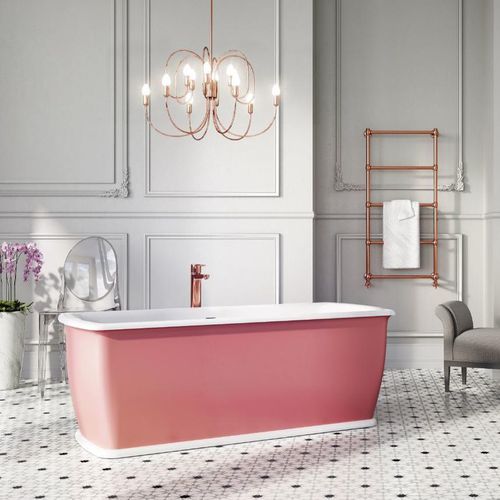Freistehende Badewanne - EPOQUE - BALTECO AS - für Wohnungen / Mineralwerkstoff / modern