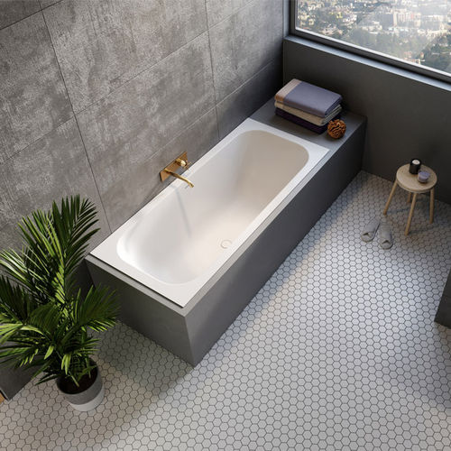 Badewanne für Wohnungen - VIGO - BALTECO AS - zur beruflichen Nutzung / Mineralwerkstoff / modern