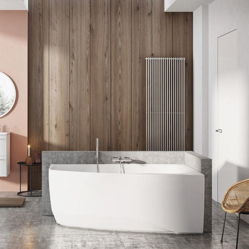 Badewanne für Eckeinbau - Orion - BALTECO AS - asymmetrisch / freistehend / für Wohnungen