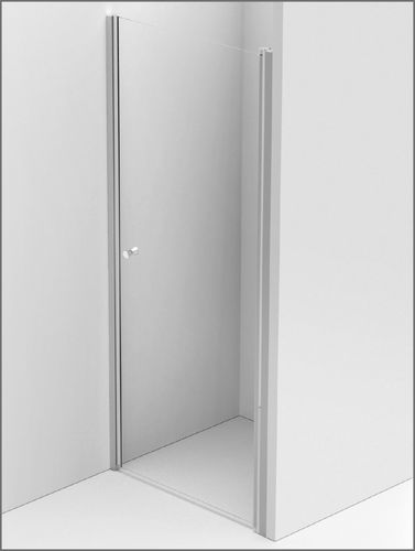 Einflügelige Duschwand - Form SOLO /DUO - BALTECO AS - für Nischen / Hartglas / Transparentglas