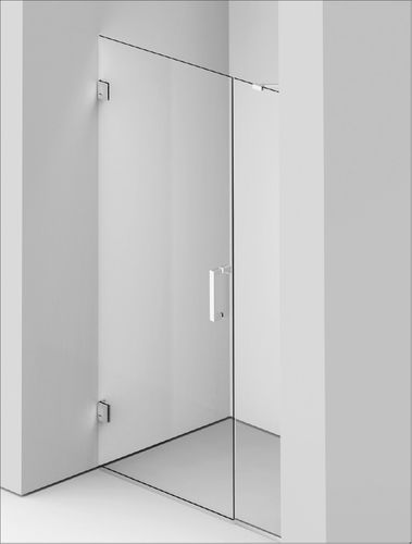 Einflügelige Duschwand - Concept 6 - BALTECO AS - für Nischen / Hartglas / maßgefertigt