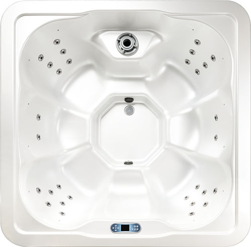 Whirlpool zum Aufstellen - NORD - BALTECO AS - quadratisch / 7 Plätze / für Außenbereich