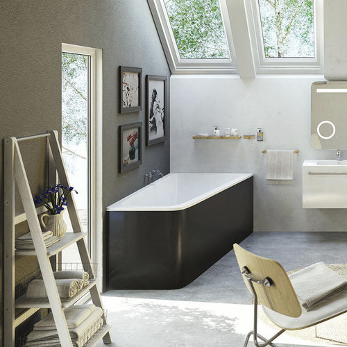 Badewanne für Eckeinbau - Piano  - BALTECO AS - freistehend / für Wohnungen / zur beruflichen Nutzung
