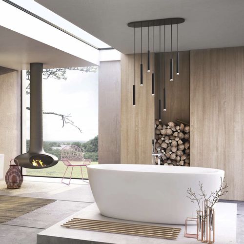 Ovale Badewanne - SENZO - BALTECO AS - freistehend / für Wohnungen / zur beruflichen Nutzung