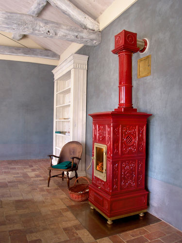 Holz-Kaminofen - Vienna - LA CASTELLAMONTE Stufe di Ceramica - 12 kW / 11 kW / 13 kW