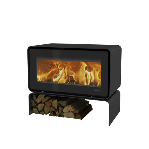 Holz-Kaminofen - LOTUS Heating Systems A/S - modern / Metall / schwarz