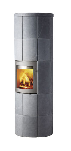 Holz-Kaminofen - M4 - LOTUS Heating Systems A/S - modern / Speckstein