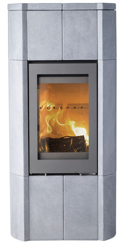 Holz-Kaminofen - M700 - LOTUS Heating Systems A/S - modern / Stein