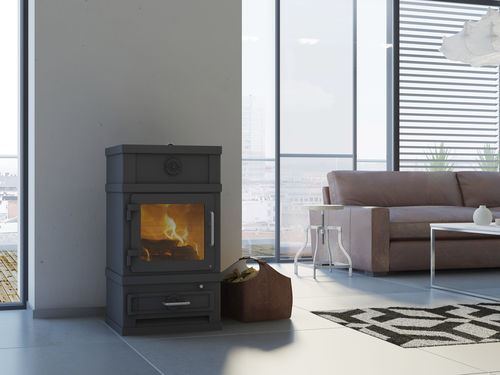 Holz-Kaminofen - 2060 - LOTUS Heating Systems A/S - traditionell / Stahl
