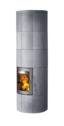 Holz-Kaminofen - M3 - LOTUS Heating Systems A/S - modern / Speckstein