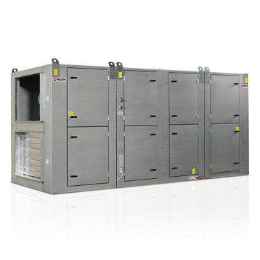 Zentrales Lüftungsgerät - VPM 600-3200  - Nilan A/S - doppelflutig / für professionellen Gebrauch / mit Wärmerückgewinnung