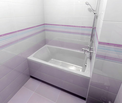 Freistehende Badewanne - LILY - Polysan s.r.o. - Acryl / weiß