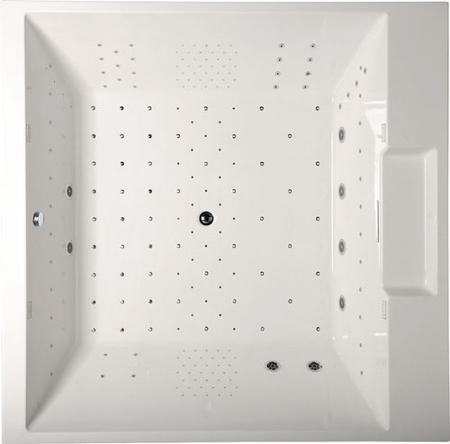Quadratische Badewanne - CAME MASÁŽNÍ - Polysan s.r.o. - freistehend / Acryl / Wassermassage