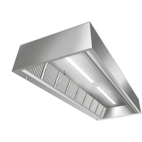 Wandabzugshaube - X-CYCLONE® EAS-SERIES - Rentschler REVEN Lüftungssysteme GmbH - Profi / mit integrierter Beleuchtung