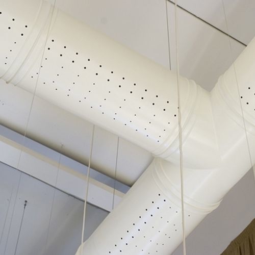 Starrer r-Lüftungskanal - INDUTAIR - ROCCHEGGIANI SPA - Metall