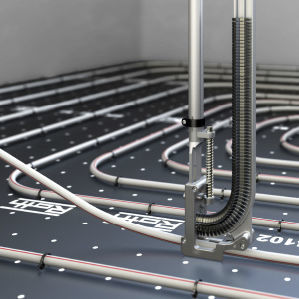 Heißwasser-Fußbodenheizung - TACKER® SPEEDSTAR - Roth Werke GmbH Energie- und Sanitärsysteme - für Wohnhaus / mit Schallisolierung